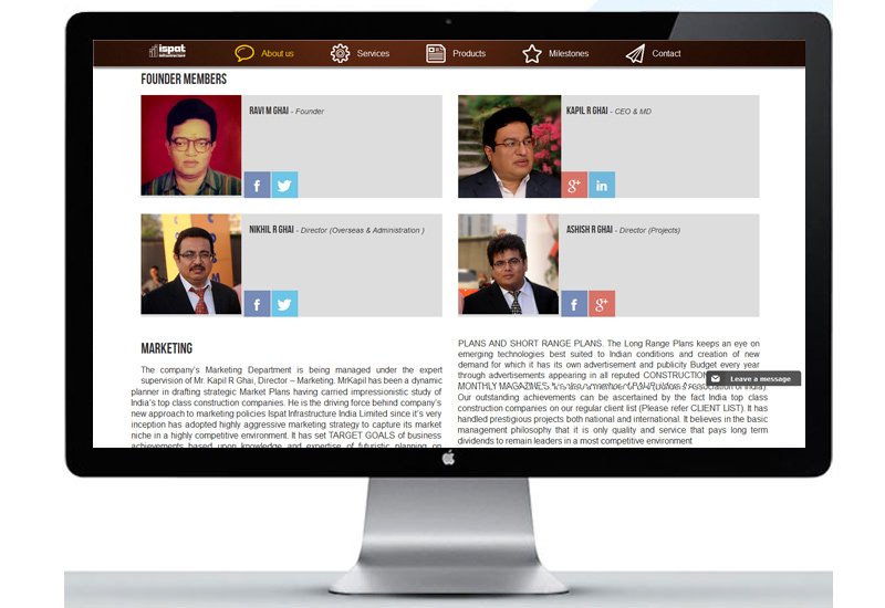 - Ispat Branding Website Design 4 - Ispat Infrastructure - photo Ispat-Branding-Website-Design-4 - Ispat Branding Website Design 4 - Ispat Infrastructure